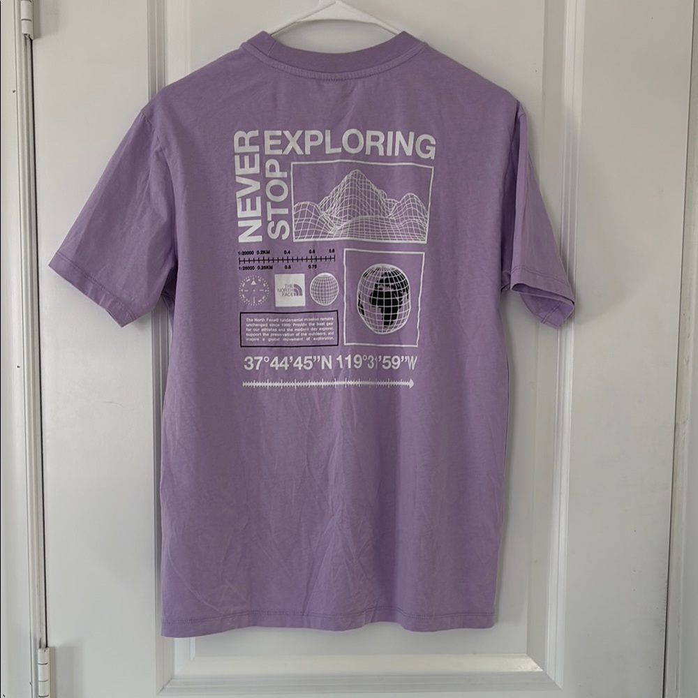 The North Face Purple oversized T-Shirt